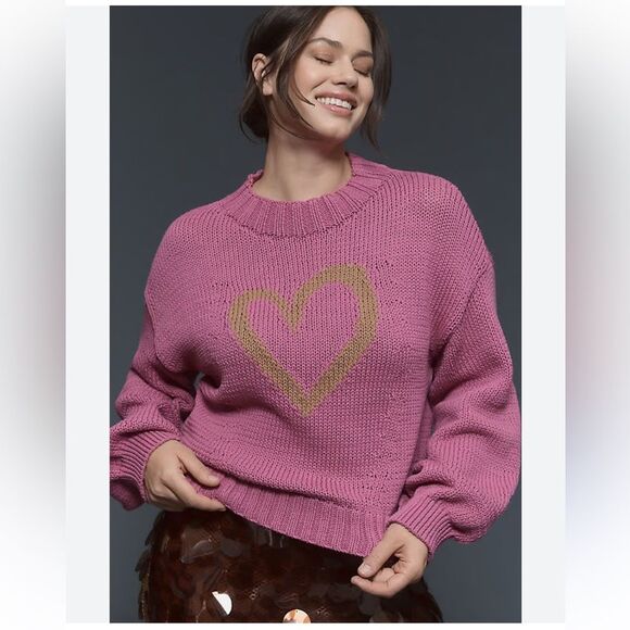 Anthropologie The Pippa Mock-Neck Sweater - Picture 2 of 6